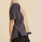 Umgee - Color Block Gauze Top