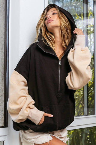 Bibi - Everything I'll Ever Need Color Block Hoodie