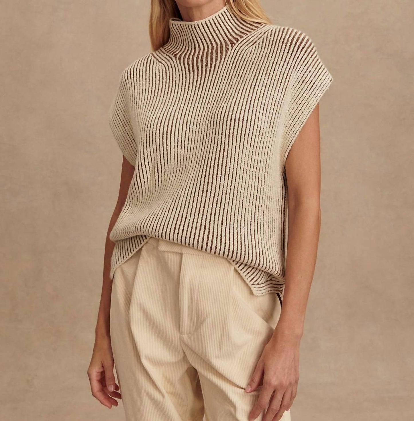 Varley - Lauren Plated Knit Tank