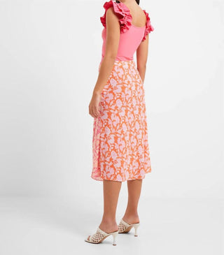 French Connection - The Cosette Verona Slip Midi Skirt