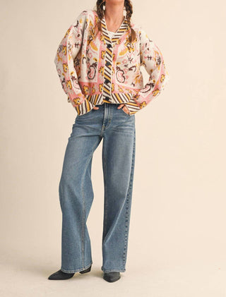 &Merci - Paisley Knit Cardigan