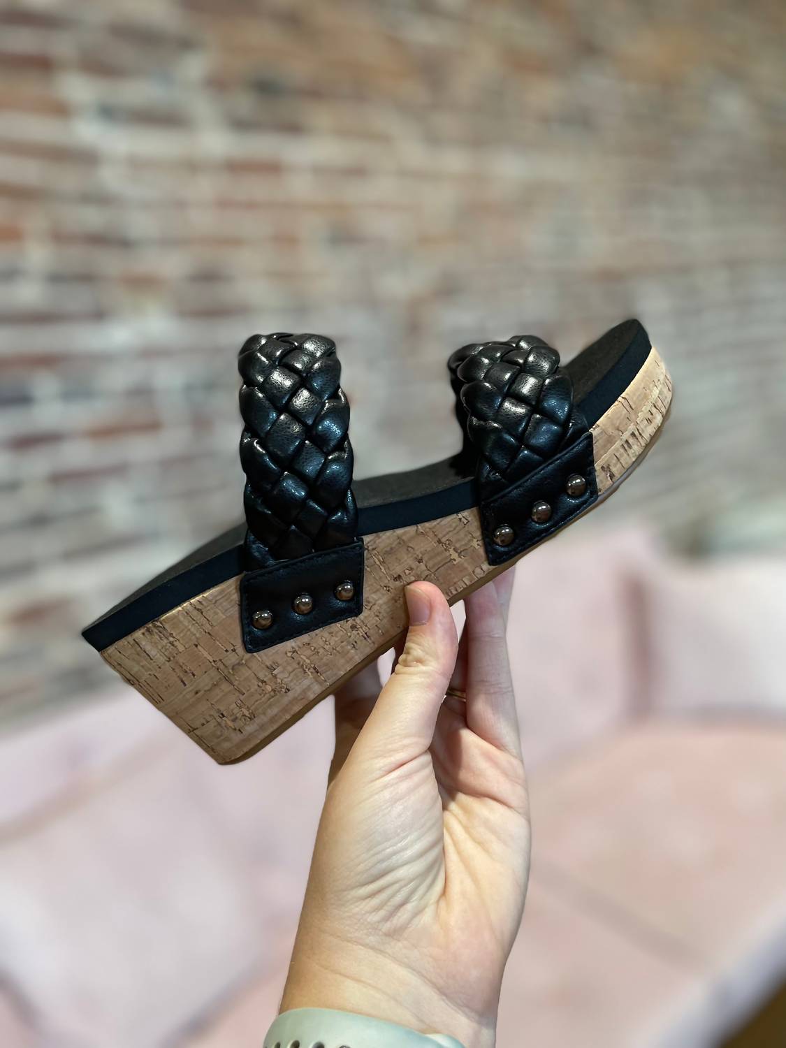 Corkys Footwear - Women's Delightful Braided Wedge