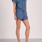 Elan - Elastic Waistband Cuff Shorts