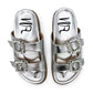 Not Rated - Women's Stellar Rhinestone Buckle Slides