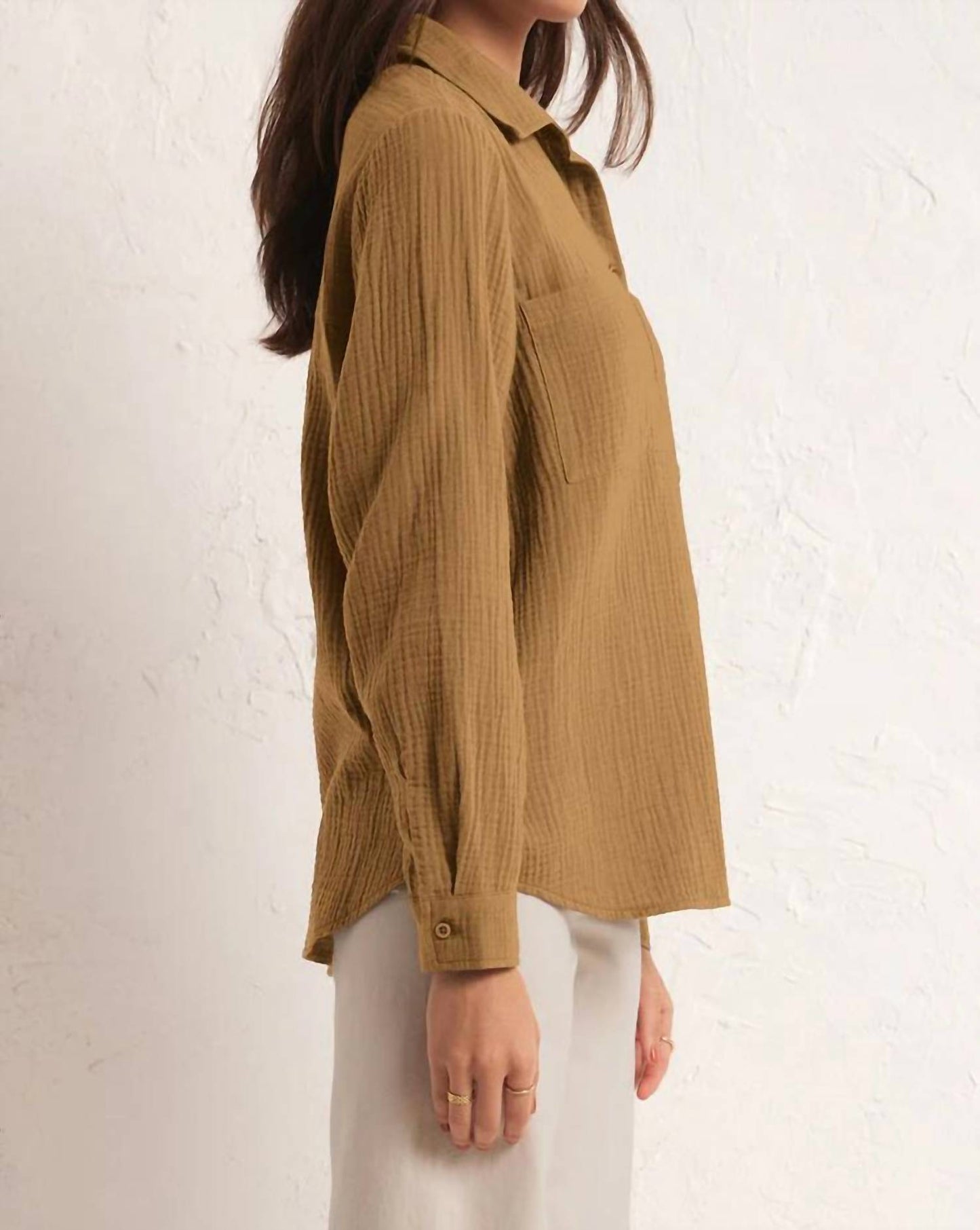 Z Supply - Kaili Button Up Gauze Top