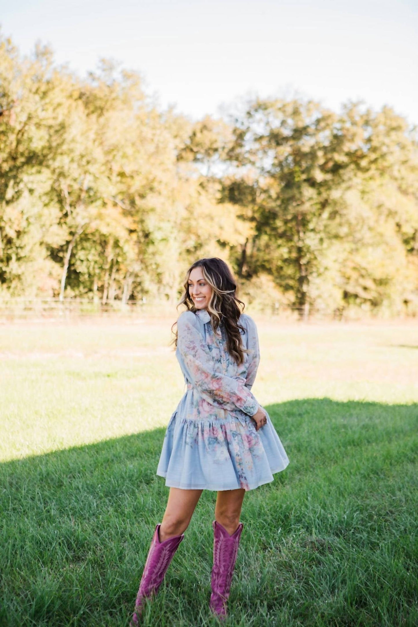 A.Peach - Aspen Long Sleeve Dress