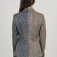 Rd International - Mix Media Double Breasted Blazer