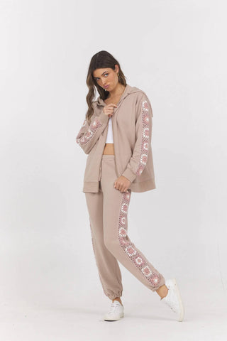 Vintage Havana - French Terry Zip Hoodie