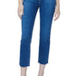 PAIGE Cindy High Waist Crop Straight Leg Jeans in Wonderwall, Size 29