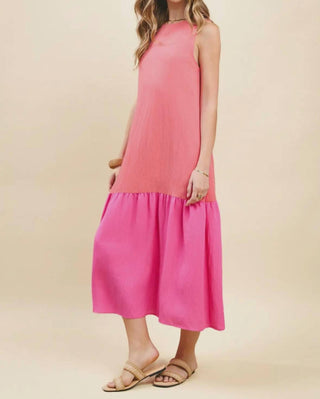 Tcec - The Isla Drop Waist Midi Dress