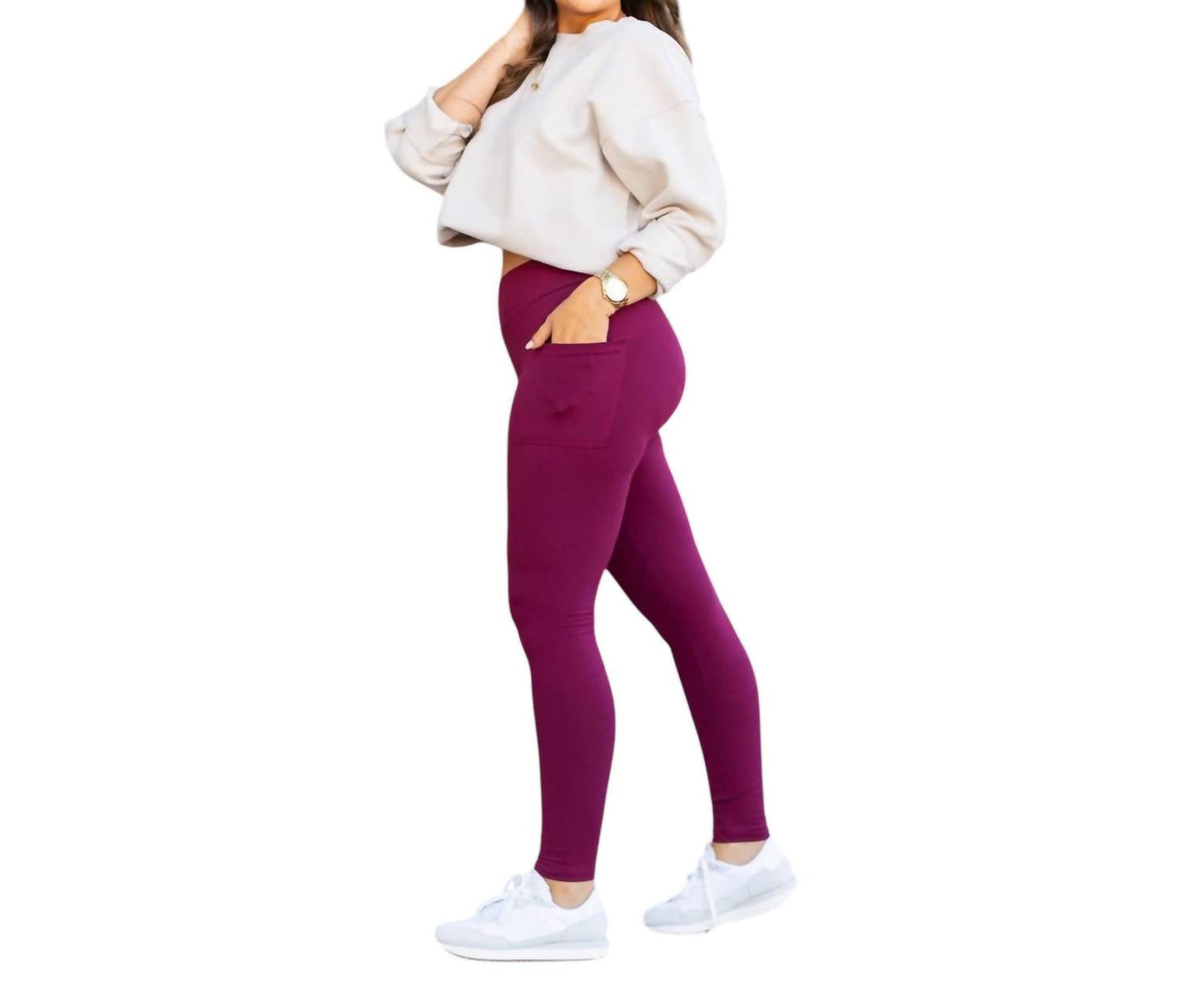 Julia Rose - Full Length Leggings with Pocket