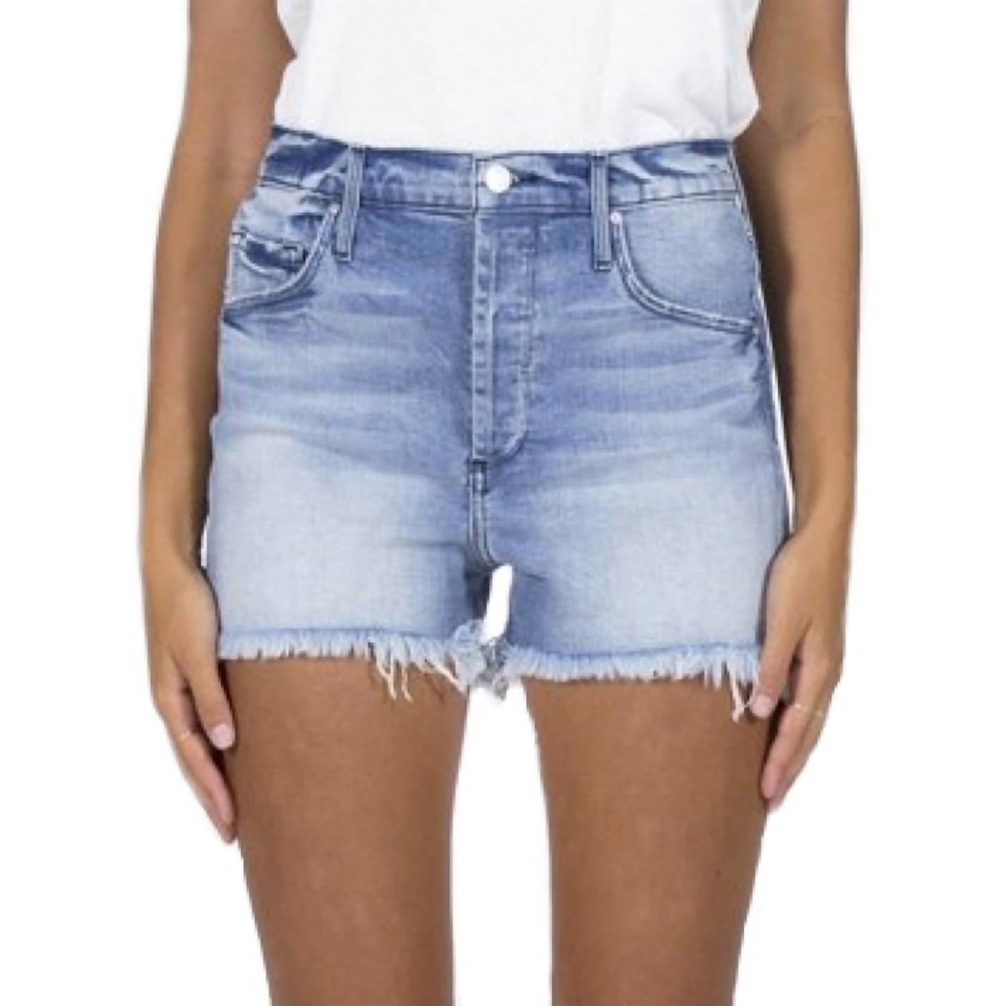 Black Orchid - Karen Cut Off Short Denim