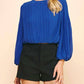 Pinch - Karson Pleated Top
