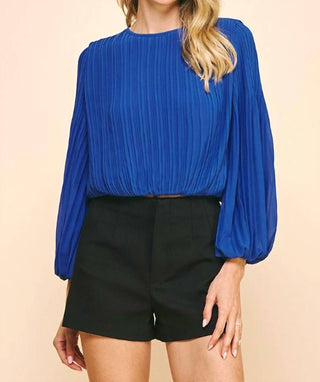 Pinch - Karson Pleated Top