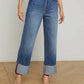 L'Agence - Leighton Uh/r Cuff Stovep Jeans