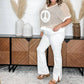 Pol - Peace And Love Crochet Top