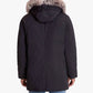 London Fog - Artic Parka With Removable Faux Fur Trim On Hood