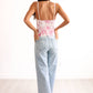 Pistola - Women's Penny Crop High Rise Wide Leg Jeans