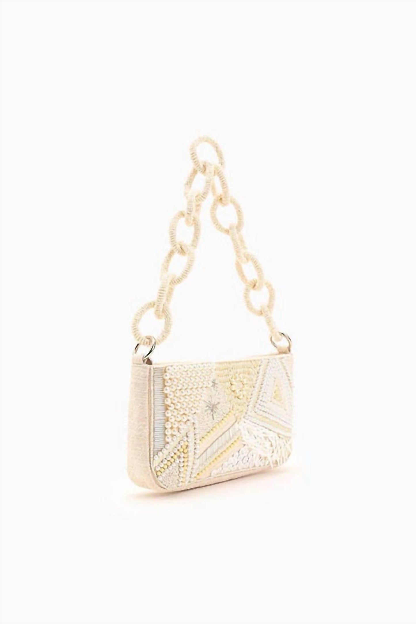 America & Beyond - Women's Embellished Shoulder Bag