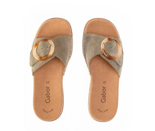 Gabor - Women's Pantolette 83.701.19 Flat Sandal