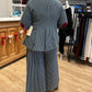 Aratta - Alaia Striped Denim Blazer