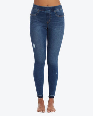 Spanx - Women's Distressed Skinny Jeans
