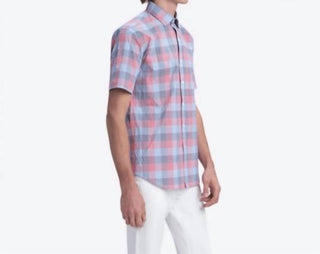 Bugatchi Uomo - Orson Check Short Sleeve Shirt