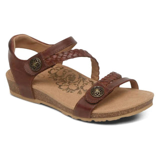 Aetrex - Women's Jillian Braided Quarter Strap Sandal