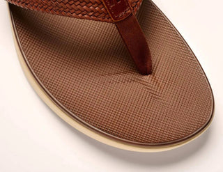 Johnnie-O - Men's Boardwalk Woven Faux Leather Sandal