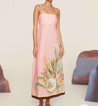 Alemais - Papaya Maxi Sundress