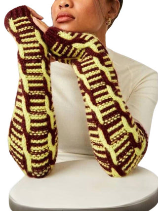 Free People - Mariella Cable Knit Arm Warmers