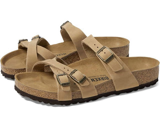 Birkenstock - WOMENS FRANCA TOBACCO BROWN