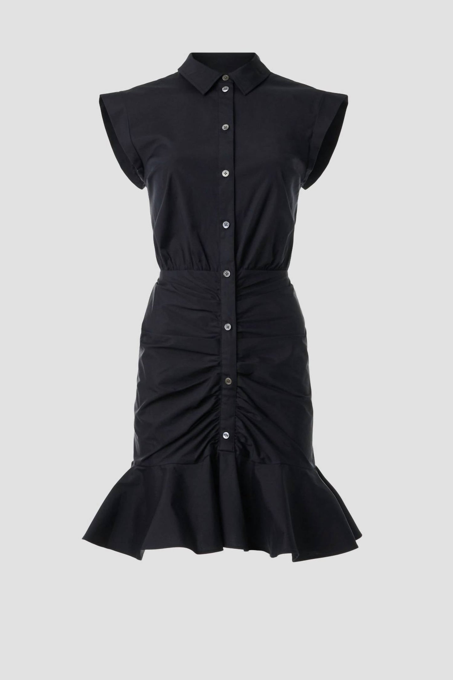 Veronica Beard - Bell Button Down Shirt Dress