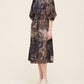 Grade & Gather - Blossom Sleeves Printed Dress