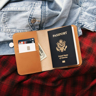 Old South Apparel - Men's Leather Passport Wallet