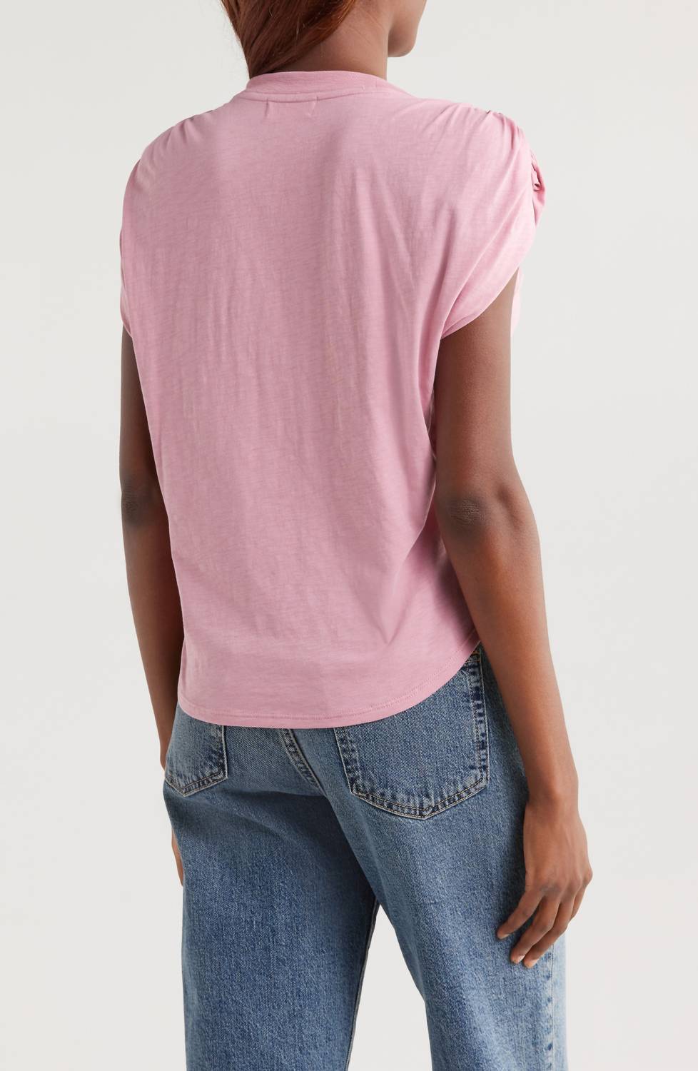 Nation Ltd - Frankie Ribbed Round Neck Top