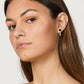 F+H Studios - EVA GEMSTONE CHAIN WRAP EARRINGS