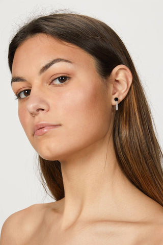F+H Studios - EVA GEMSTONE CHAIN WRAP EARRINGS
