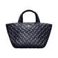 Ameliora - Small Quilted Tote Bag With Wallet & Crossbody Strap