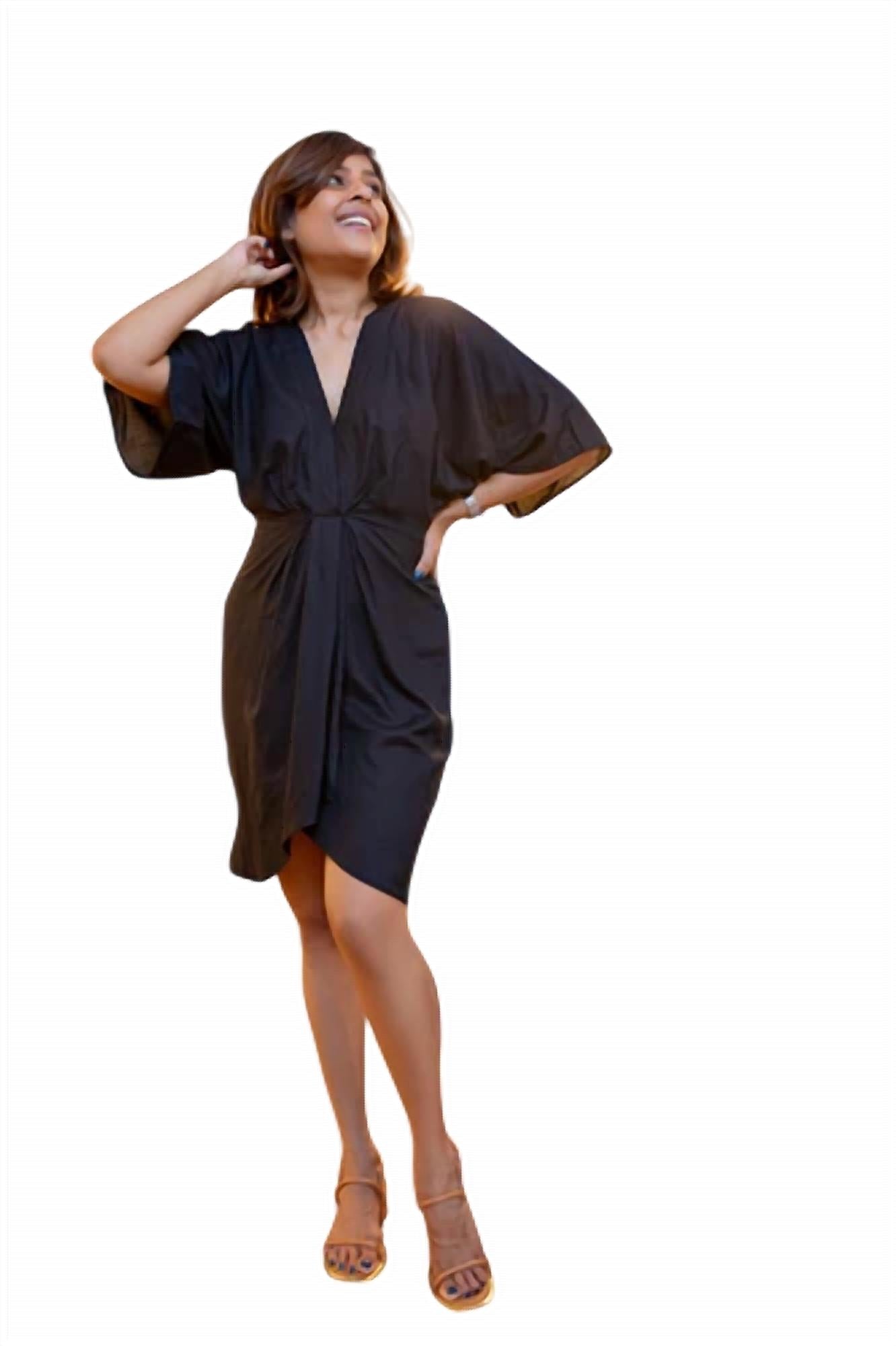 Elan - Draped Mini Dress