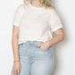 Ma'Ry'Ya - Classic Linen R-neck Tee