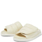 Gia Borghini - WOMEN'S GIA 3 PADDED LEATHER SLIDES