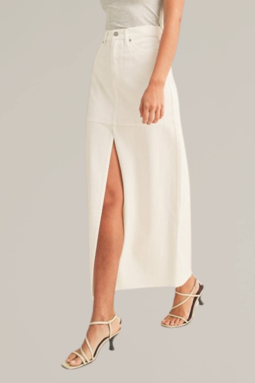 Jbd. - denim maxi skirt