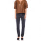 Fifteen Twenty - Poof Faux Leather Blouse