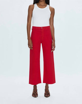 Pistola - Penny Crop High Rise Wide Leg Pants