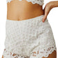 Free People - Adella Lace Shorts