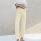 Pistola - Lexi Mid Rise Bowed Straight Jean