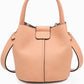 Jen & Co. - Women's Farrah Vegan Bucket Bag