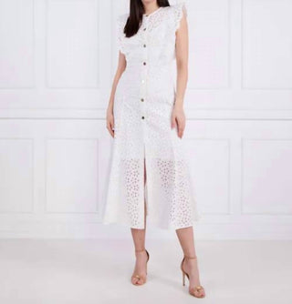 Pinko - Admirable Cotton Embroidery Dress