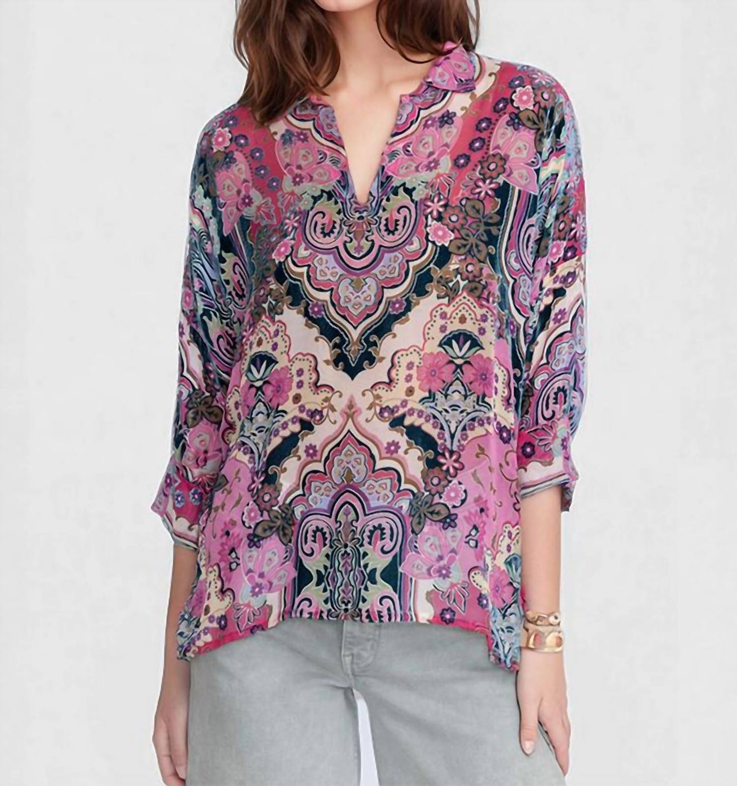Johnny Was - Marlow Blouse Burnout